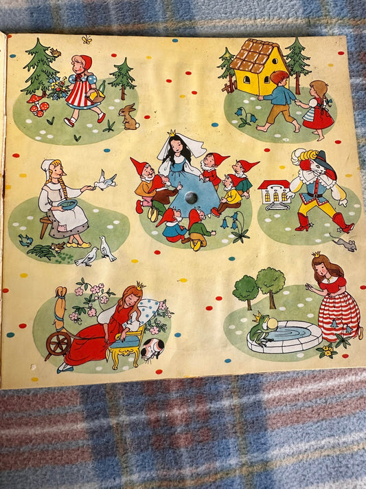 1959 Puss In Boots (The Talking Story Book) German/English Heide Verlag - Honeyburn Books (UK)
