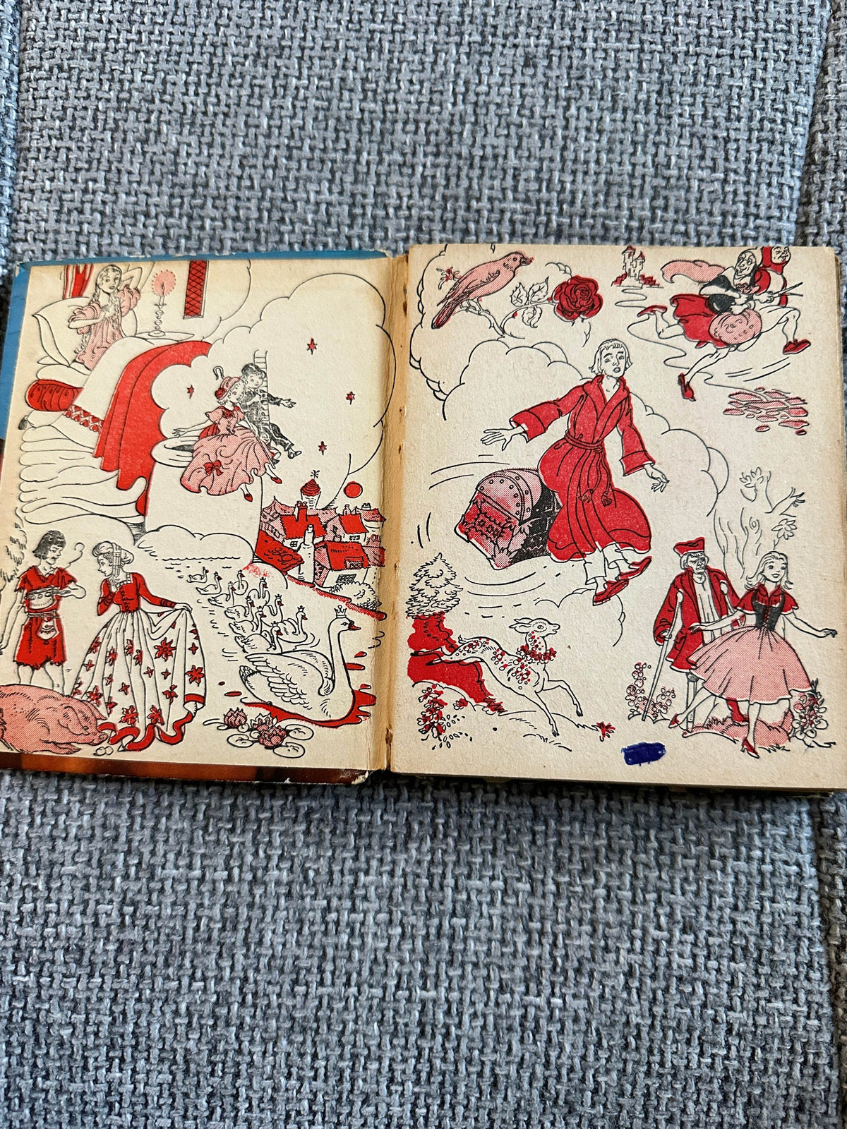 1956 Hans Andersen Bedtime Book -The Children’s Press - Honeyburn Books (UK)