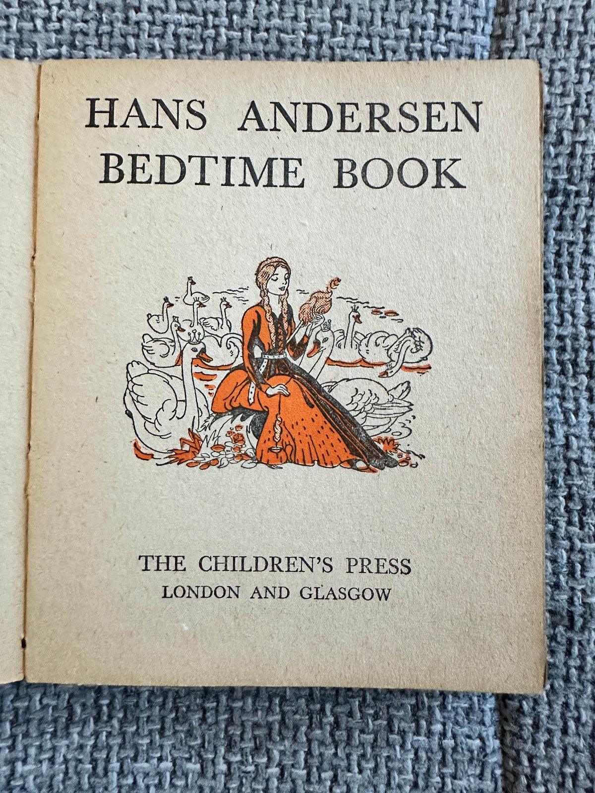 1956 Hans Andersen Bedtime Book -The Children’s Press - Honeyburn Books (UK)