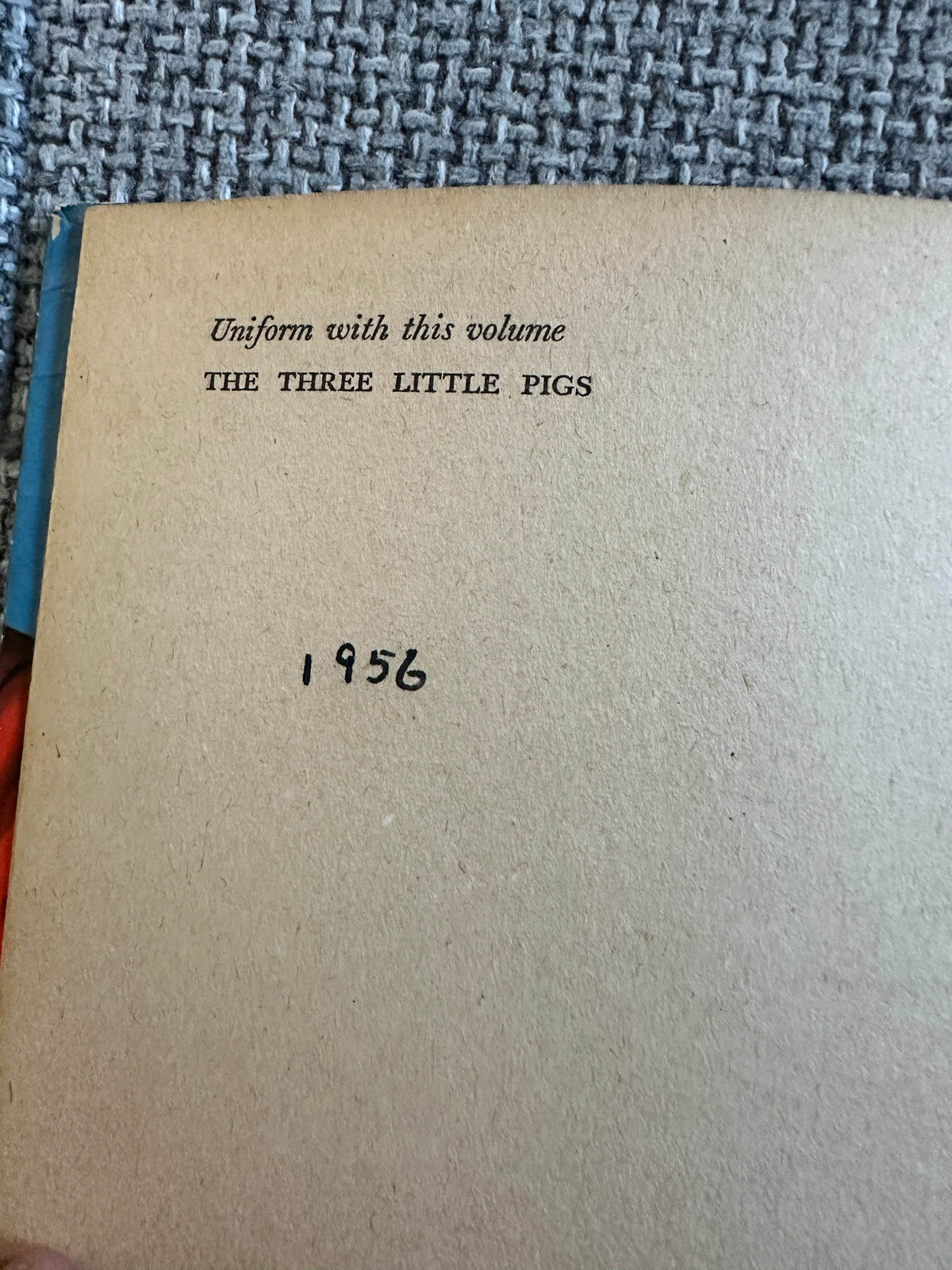 1956 Hans Andersen Bedtime Book -The Children’s Press - Honeyburn Books (UK)