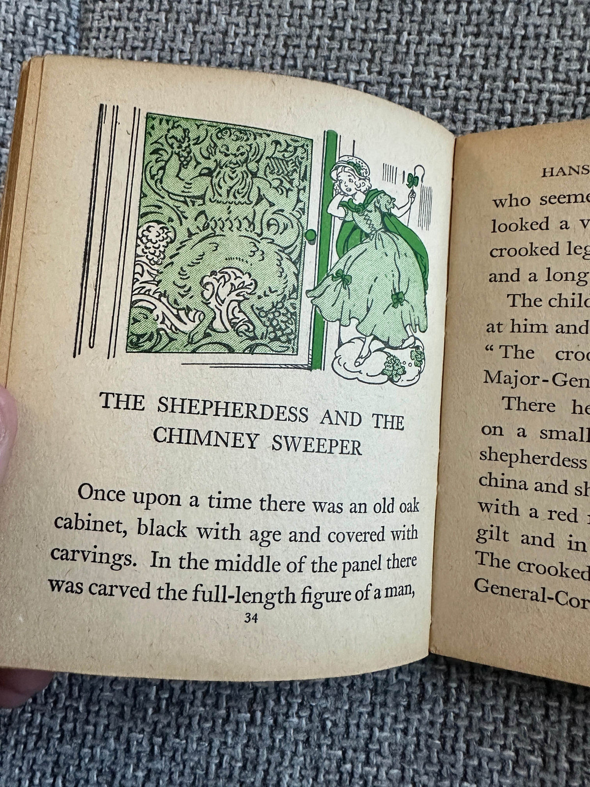 1956 Hans Andersen Bedtime Book -The Children’s Press - Honeyburn Books (UK)