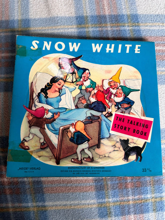 1959 Snow White(The Talking Story Book) German/English Heide Verlag - Honeyburn Books (UK)