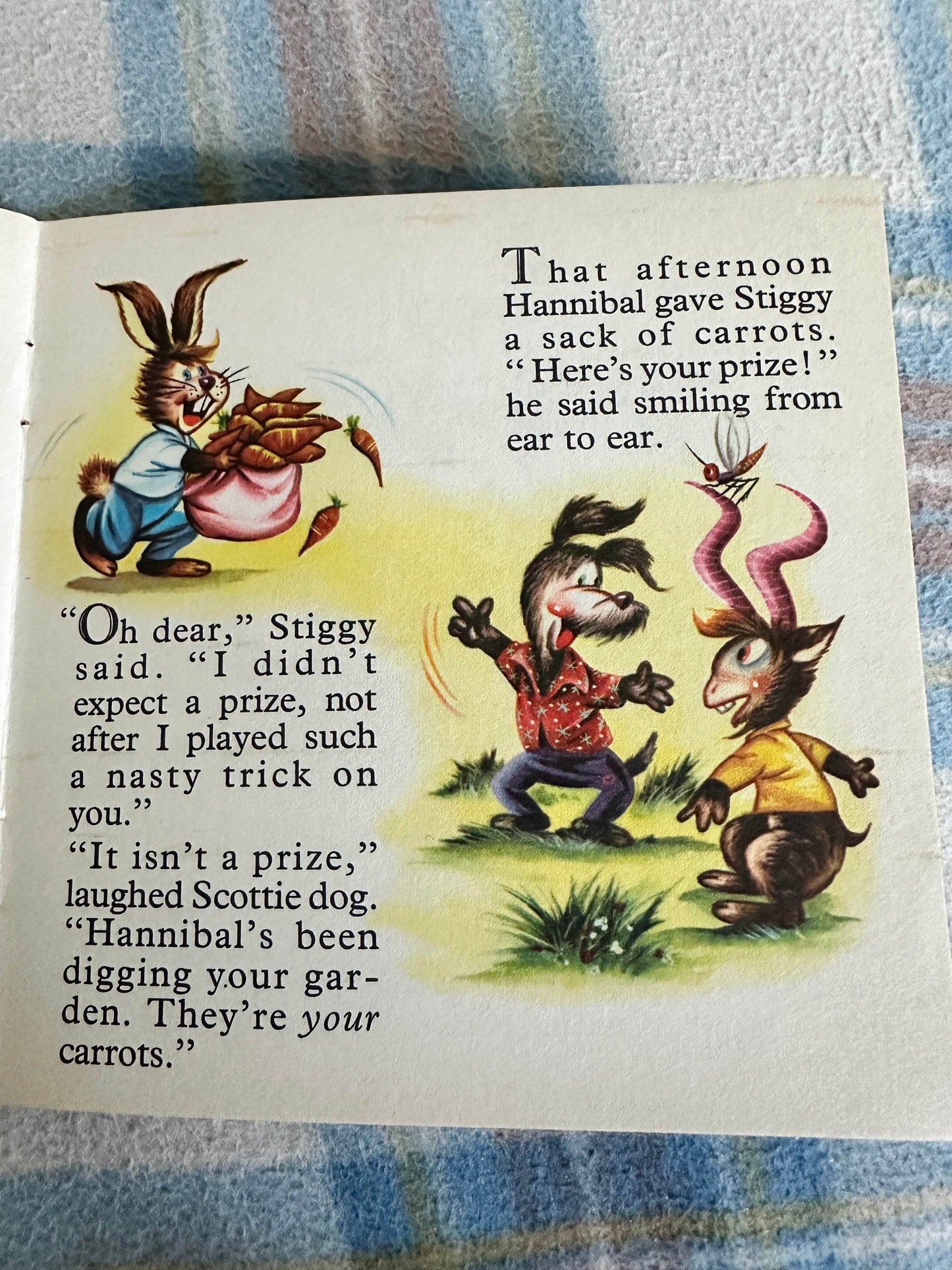 1960’s Hannibal The Hare(Once Upon a Time Series) Printed in Holland - Honeyburn Books (UK)