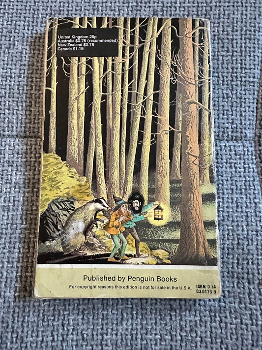 1973 Prince Caspian (Return To Narnia) C. S. Lewis (Pauline Baynes Illust) Puffin Books - Honeyburn Books (UK)