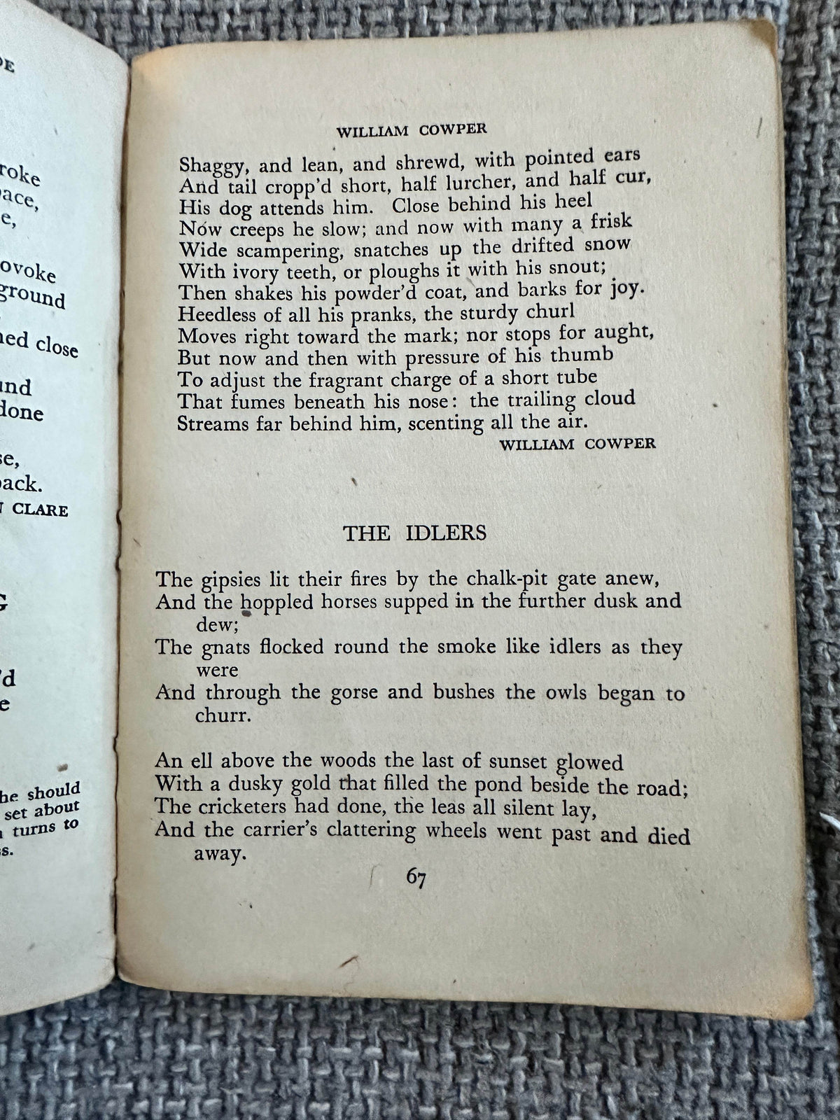 1942 The Poets Harvest (The Heritage Of Literature Series) E. W. Parker (Longmans, Green & Co) - Honeyburn Books (UK)
