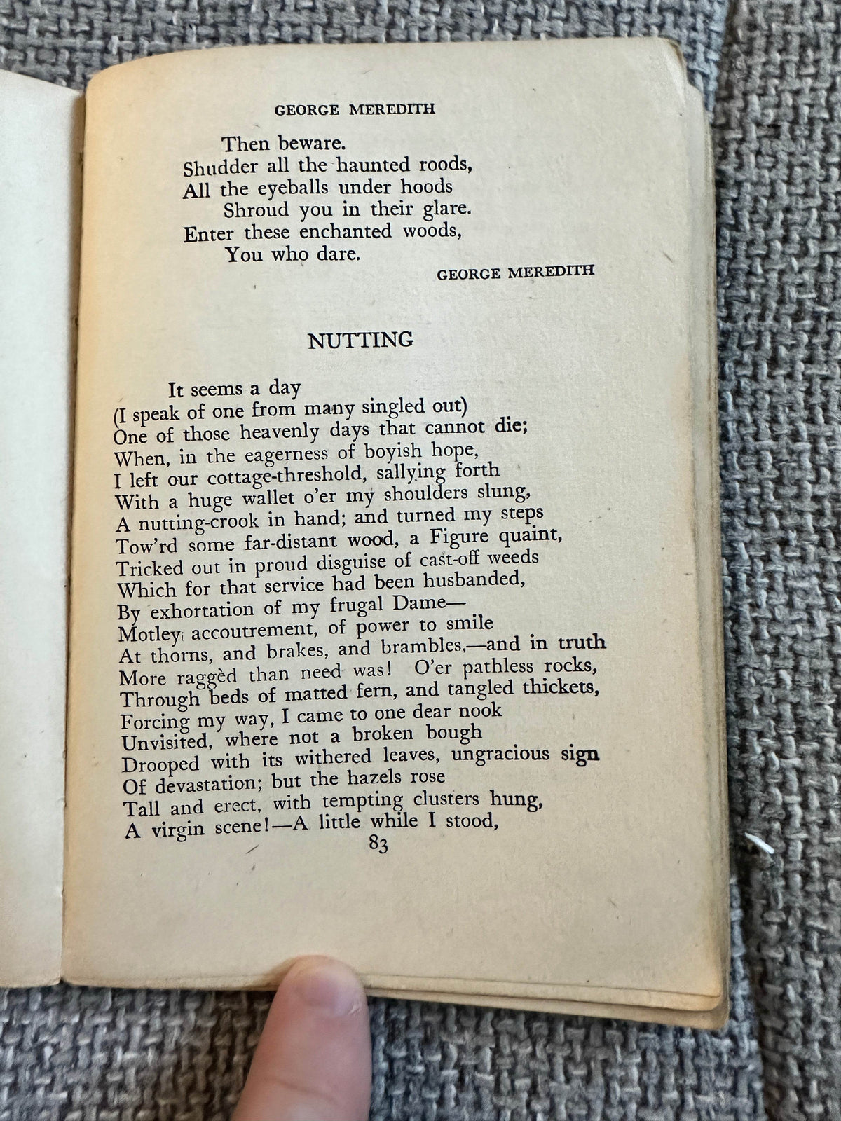 1942 The Poets Harvest (The Heritage Of Literature Series) E. W. Parker (Longmans, Green & Co) - Honeyburn Books (UK)