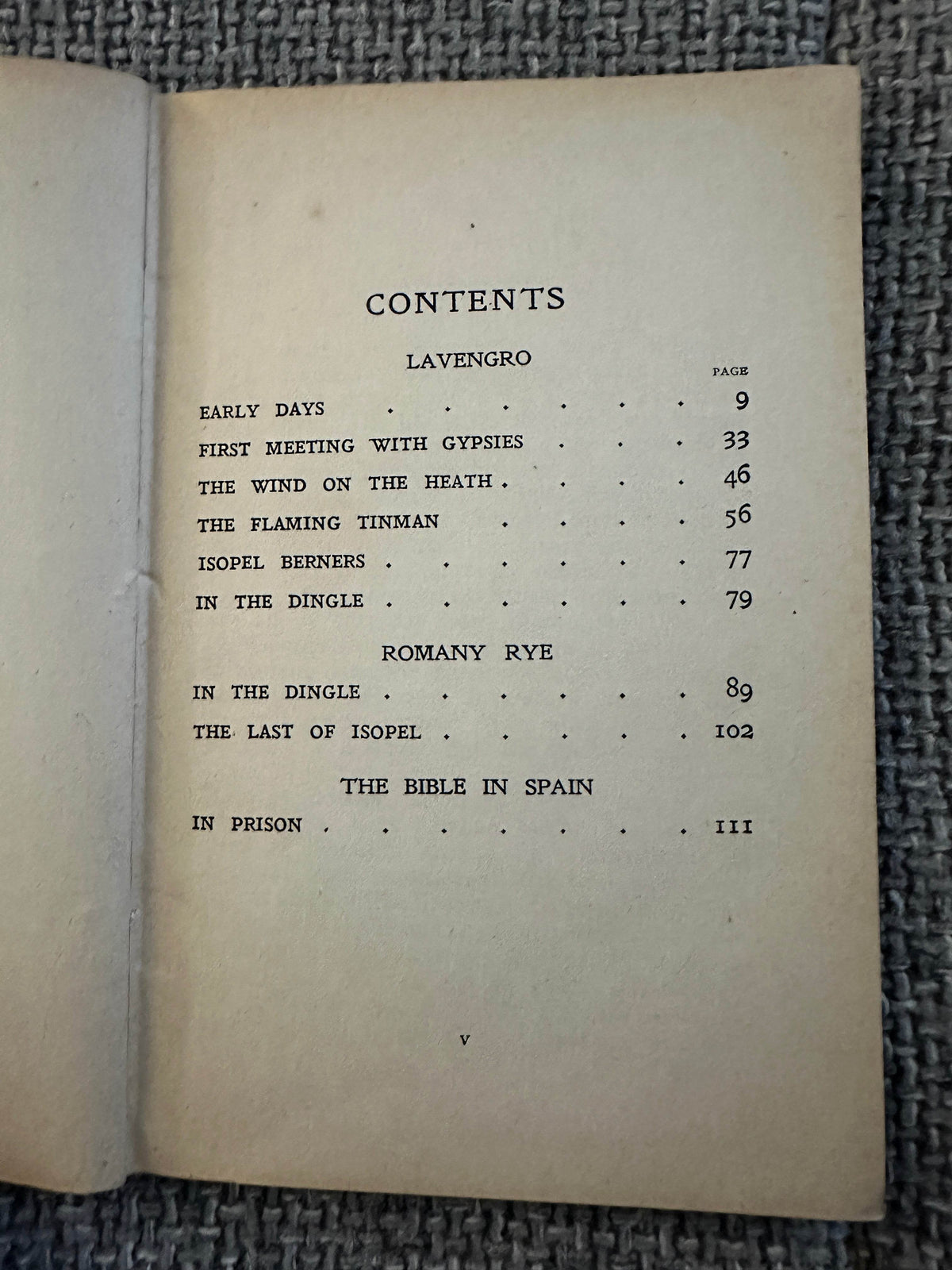 1950’s Selections From Borrow - Arthur Burrell edited (English Literature) J. M. Dent & Sons Ltd - Honeyburn Books (UK)