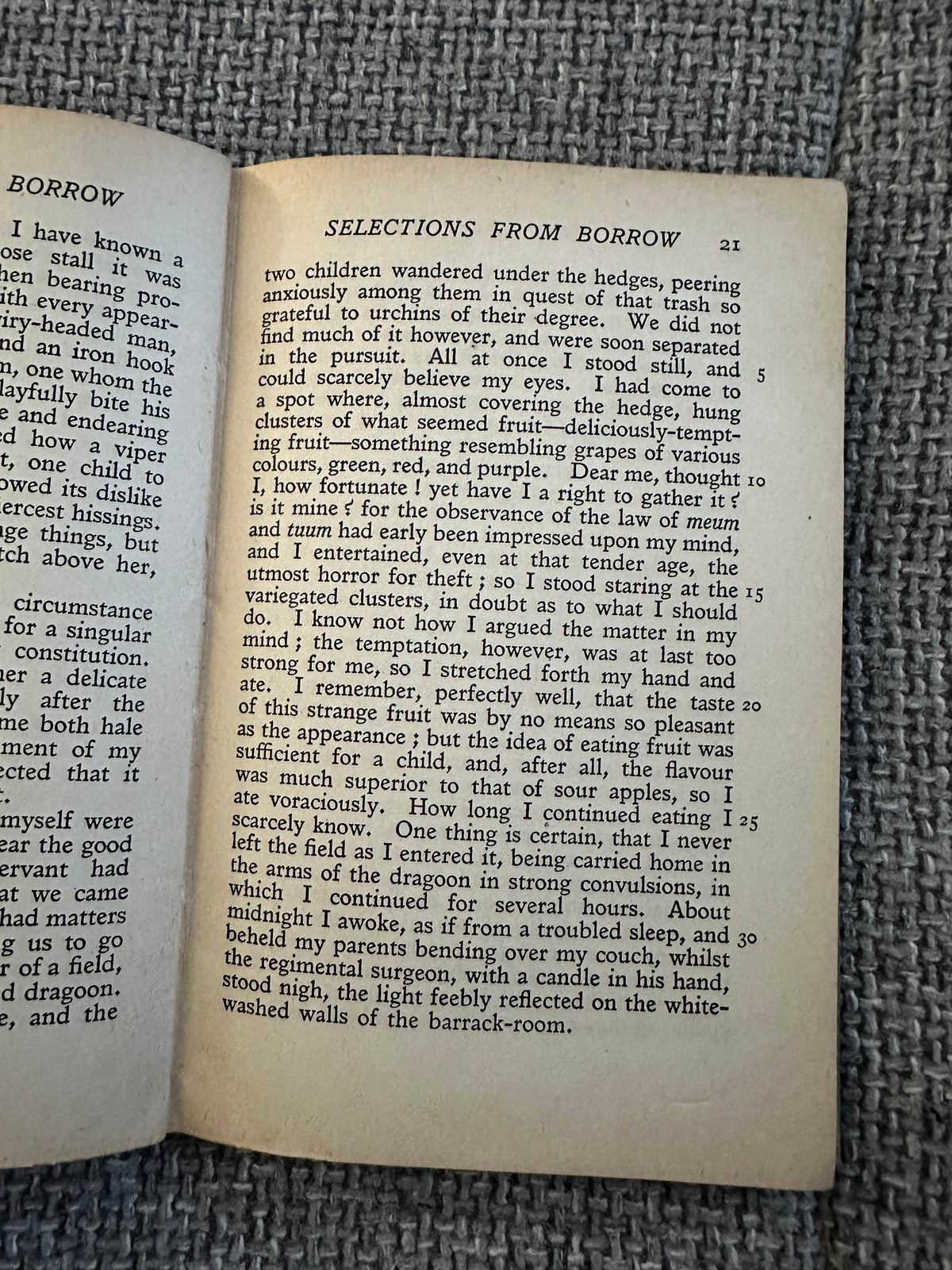 1950’s Selections From Borrow - Arthur Burrell edited (English Literature) J. M. Dent & Sons Ltd - Honeyburn Books (UK)
