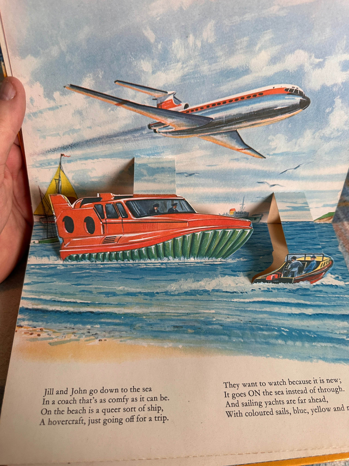 1968*1st* Speed & Travel Pop Up Pictures - Purnell Publisher - Honeyburn Books (UK)