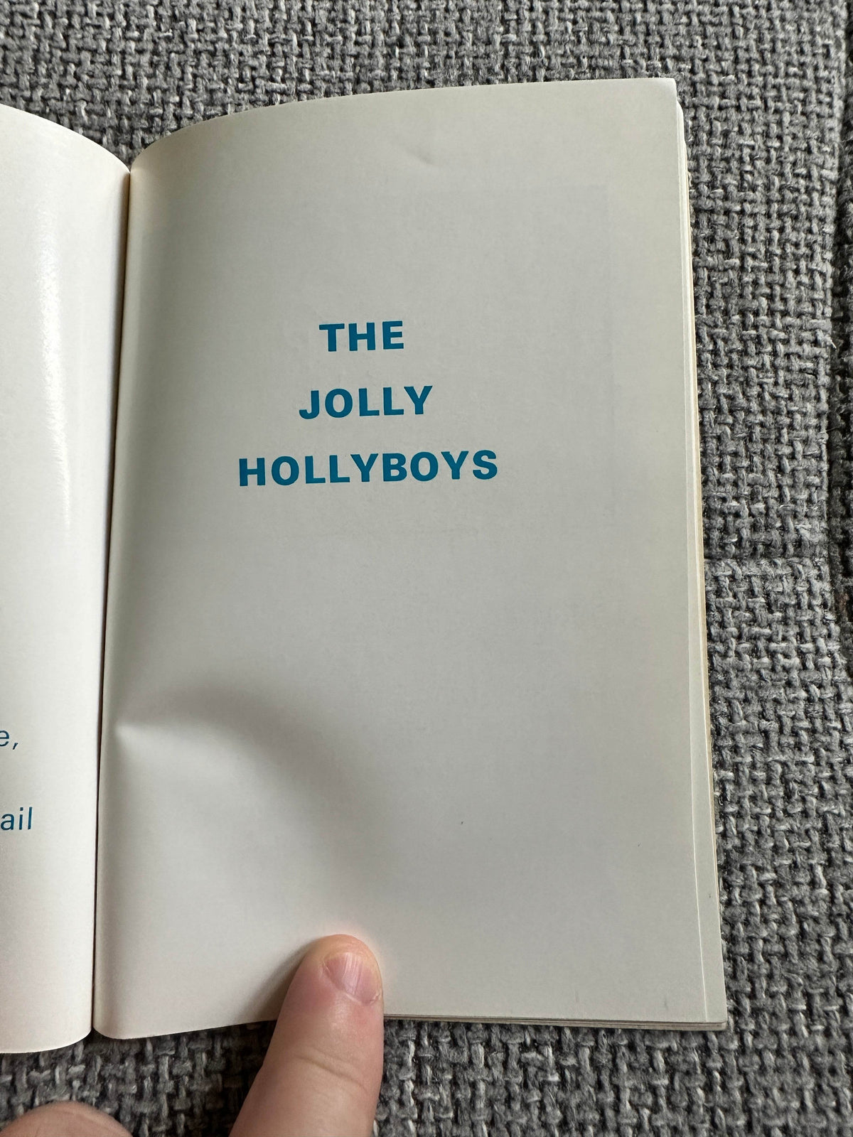 1976 The Adventures Of Otail & The Jolly Hollyboys - Anne Hope (Gertie Breary Illust) J. Salmon Ltd. - Honeyburn Books (UK)