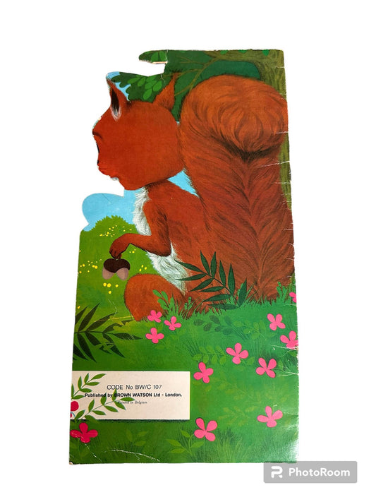 1950’s Little Squirrel (Brown Watson publisher) printed in Belgium - Honeyburn Books (UK)
