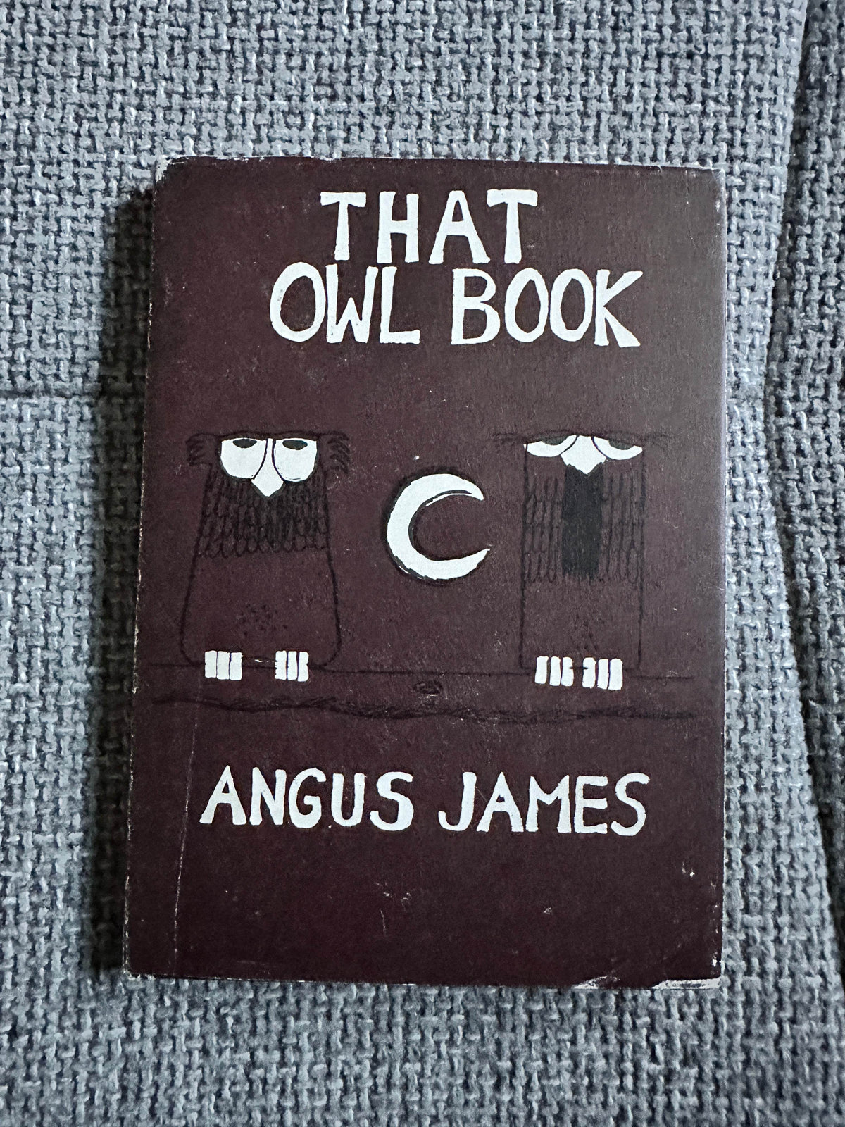 1974*1st* That Owl Book - Angus James (Dennis Dobson Publisher) - Honeyburn Books (UK)