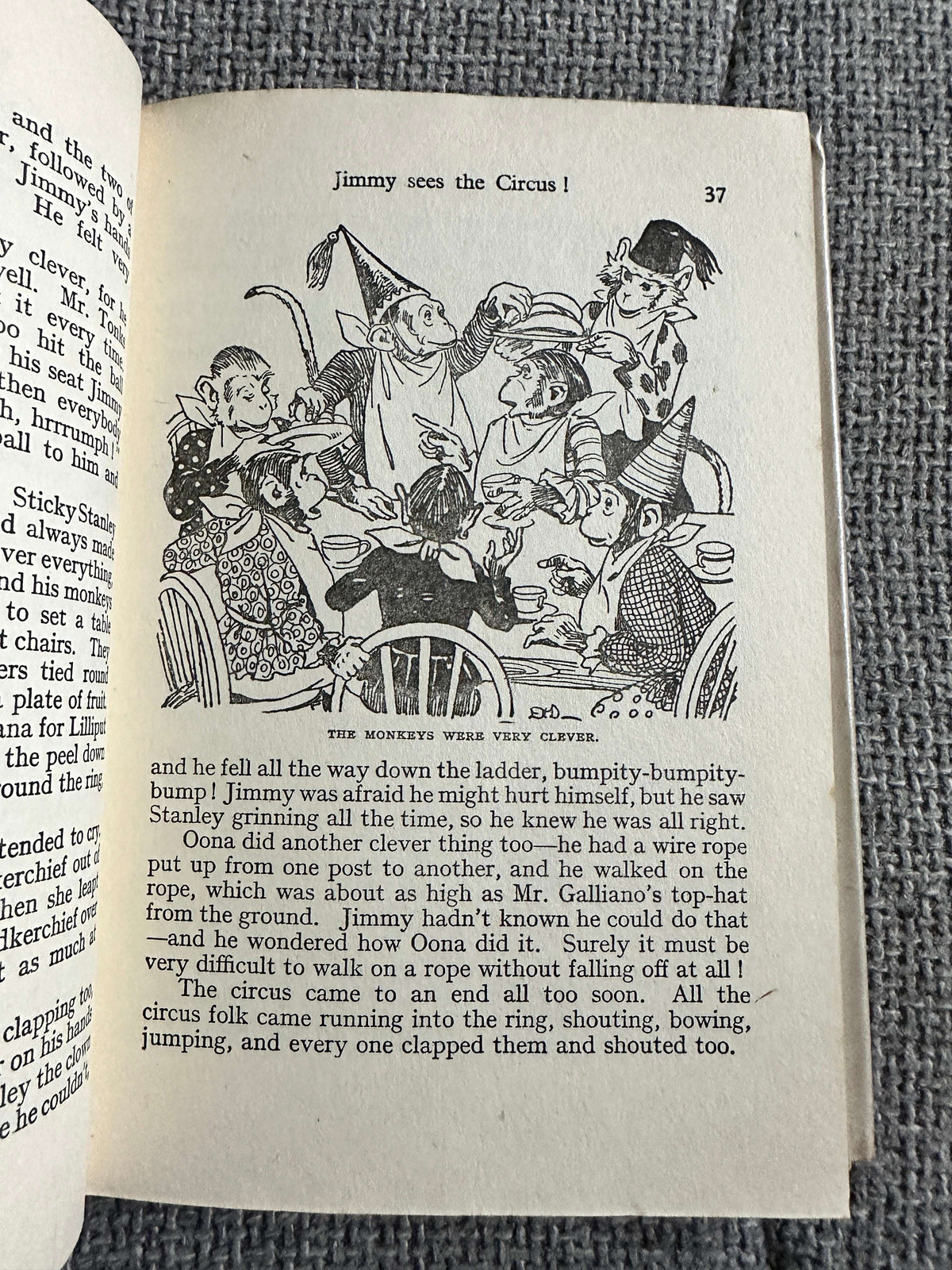 1954 Mr. Galliano’s Circus - Enid Blyton (E. H. Davie Illust) George Newnes Ltd