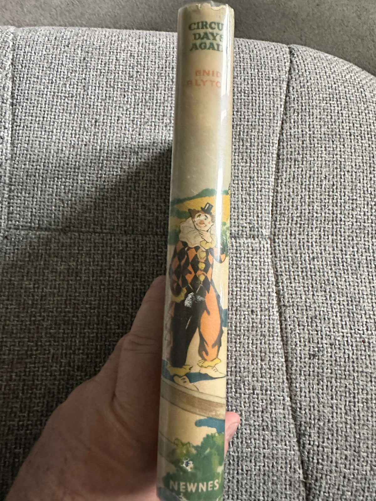 1950 Circus Days Again - Enid Blyton (E. H. Davie Illust) George Newnes Ltd