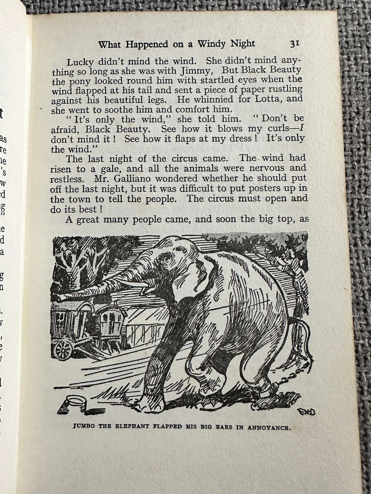 1950 Circus Days Again - Enid Blyton (E. H. Davie Illust) George Newnes Ltd