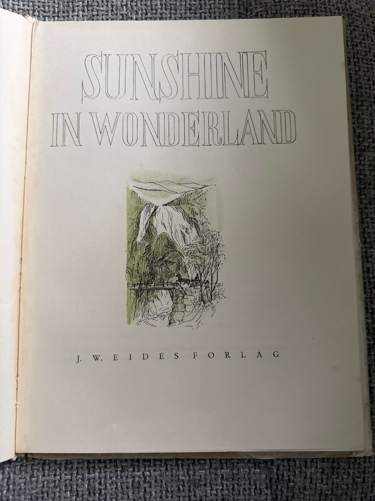 1948*1st* Sunshine In Wonderland - J. W. Eides Forlag