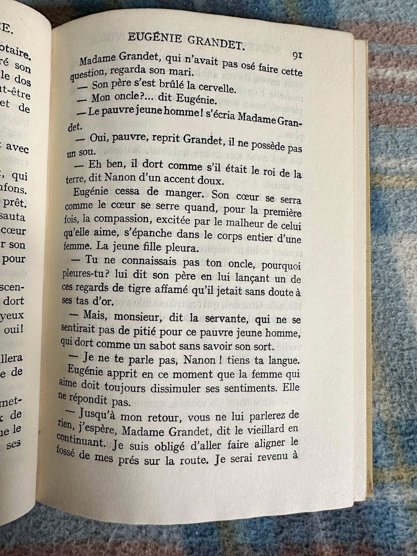 1934 Eugénie Grandet - Honorė de Balzac(Nelson Editeurs)French - Honeyburn Books (UK)