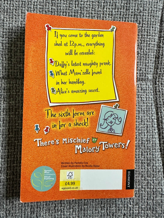 2009 Secrets At Malory Towers - Pamela Cox (Egmont) - Honeyburn Books (UK)