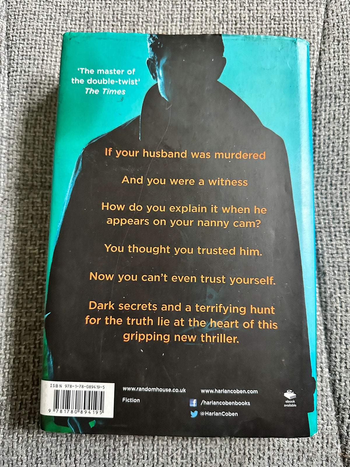 2016*1st* Fool Me Once - Harlan Coben (Century)