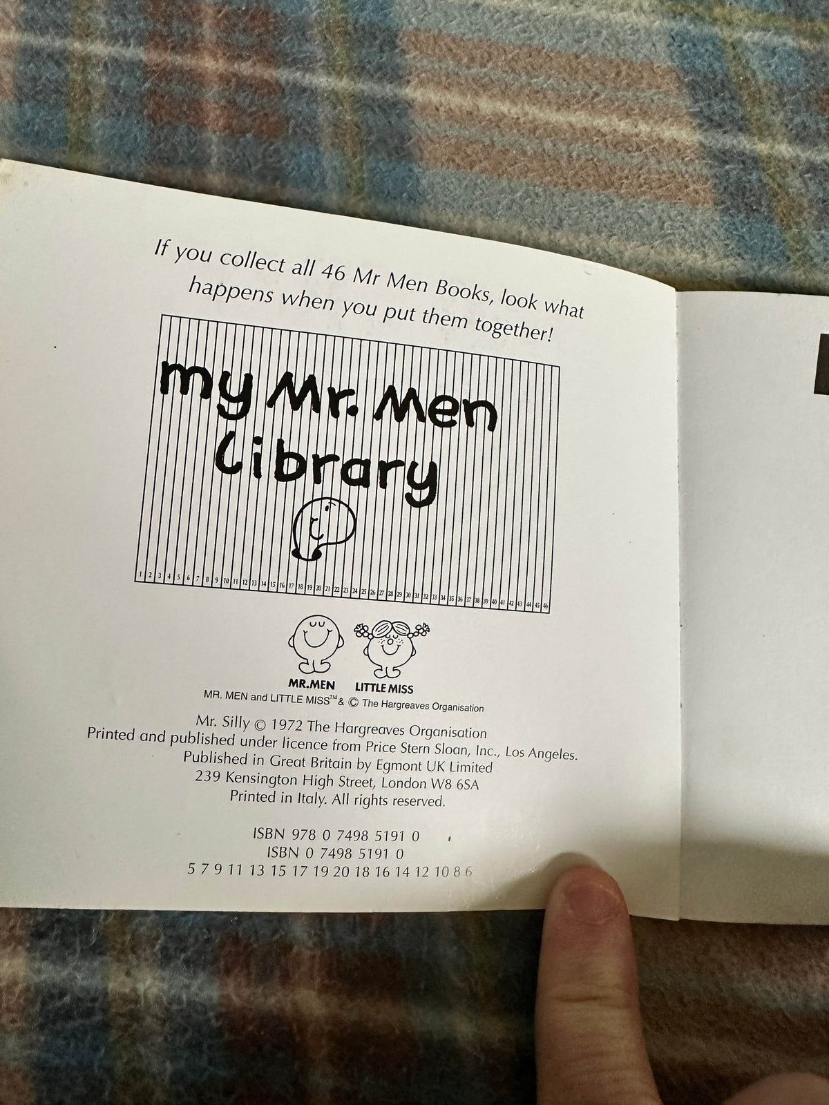 1972 Mr. Silly - Roger Hargreaves (Egmont Publisher) - Honeyburn Books (UK)