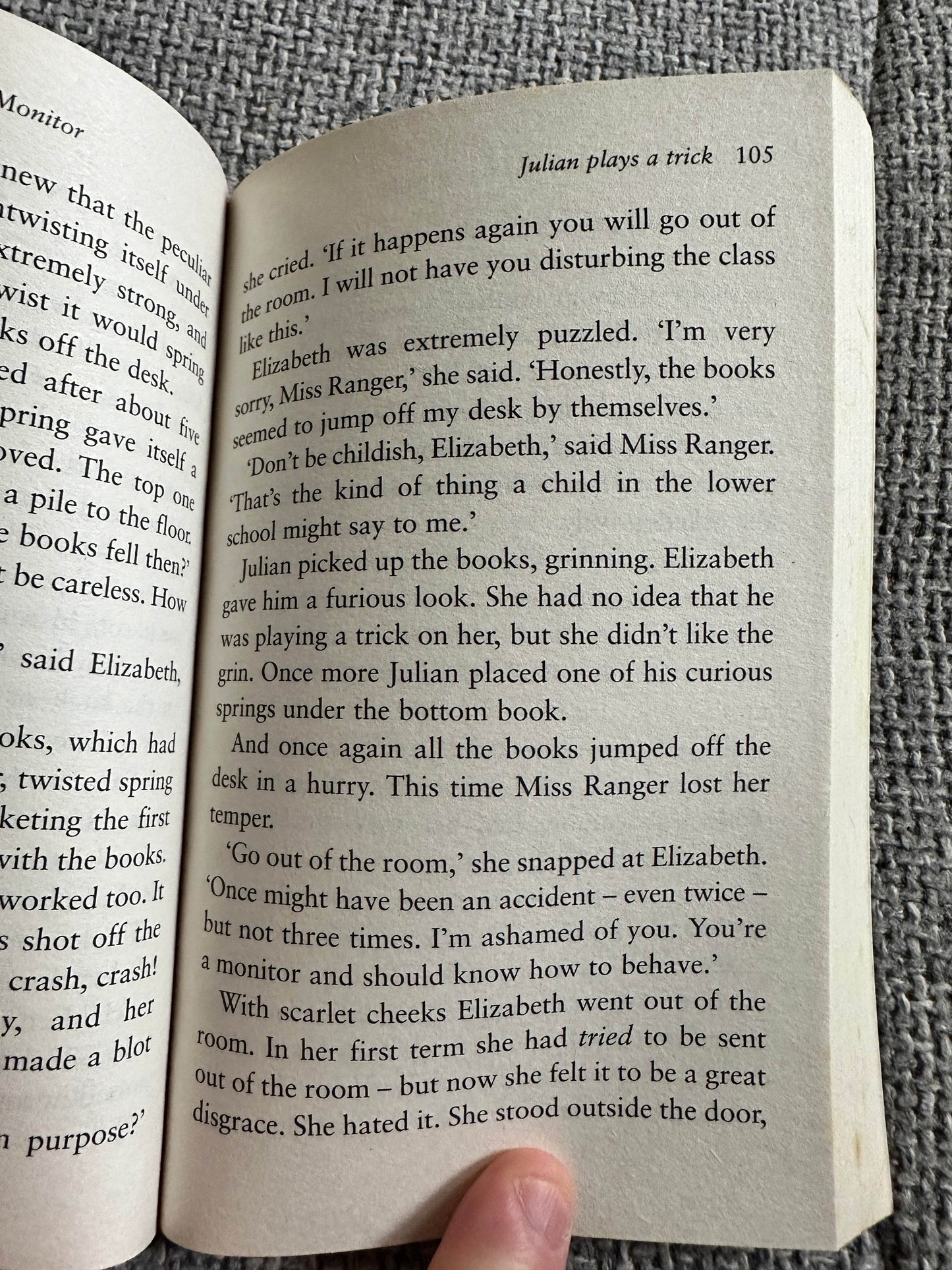 2009 The Naughtiest Girl Is A Monitor - Enid Blyton (Hodder Children’s Books) - Honeyburn Books (UK)