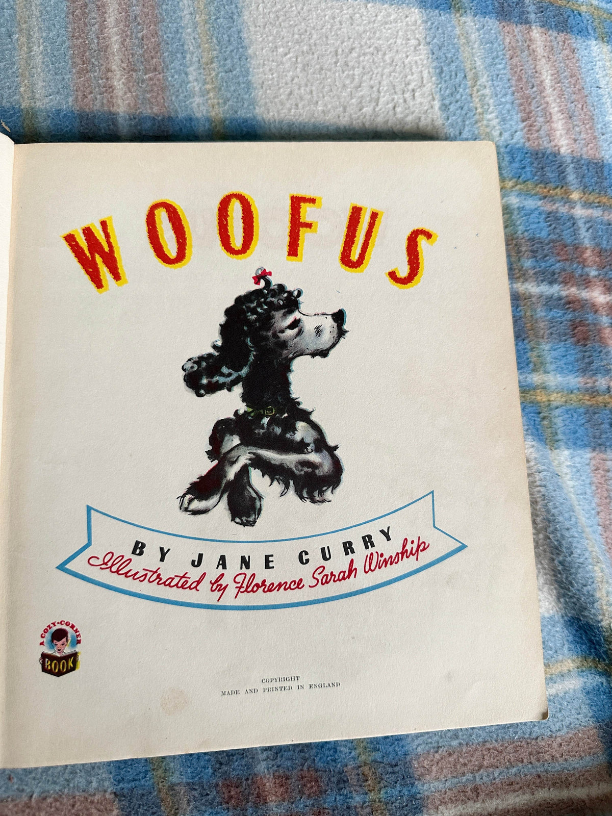 1950*1st* Woofus - Jane Curry(Illust Florence Sarah Winship) Raphael Tuck & Sons Ltd - Honeyburn Books (UK)