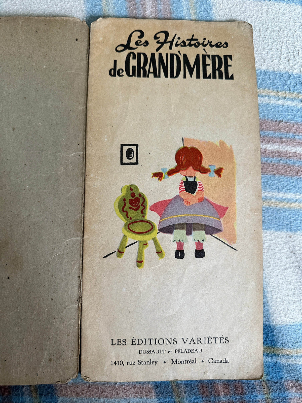 1950’s Les Histories de Grand’mère (Les Èditions Variétés Montreal Canada) - Honeyburn Books (UK)