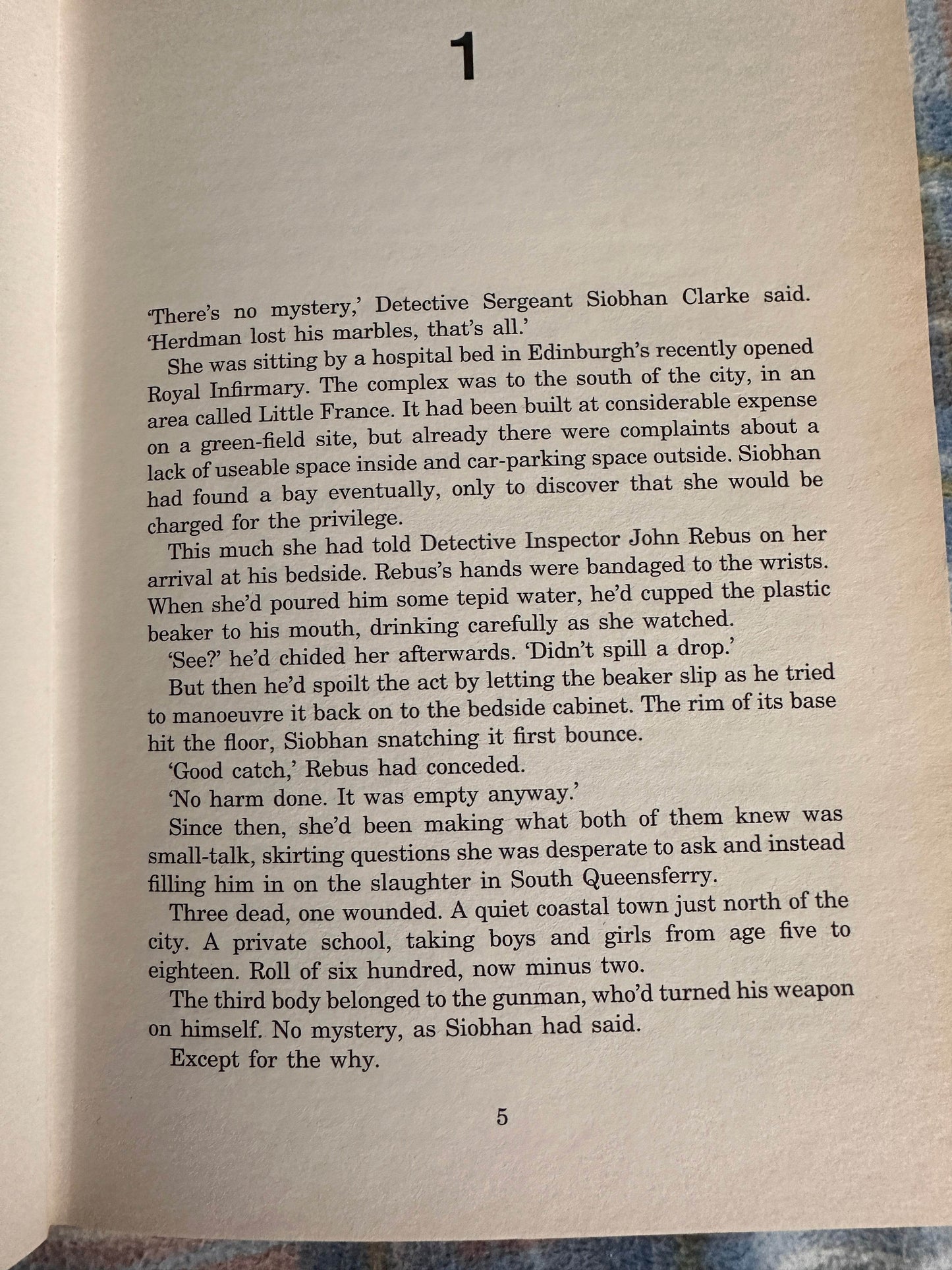 2003*1st* A Question Of Blood - Ian Rankin(Orion) - Honeyburn Books (UK)