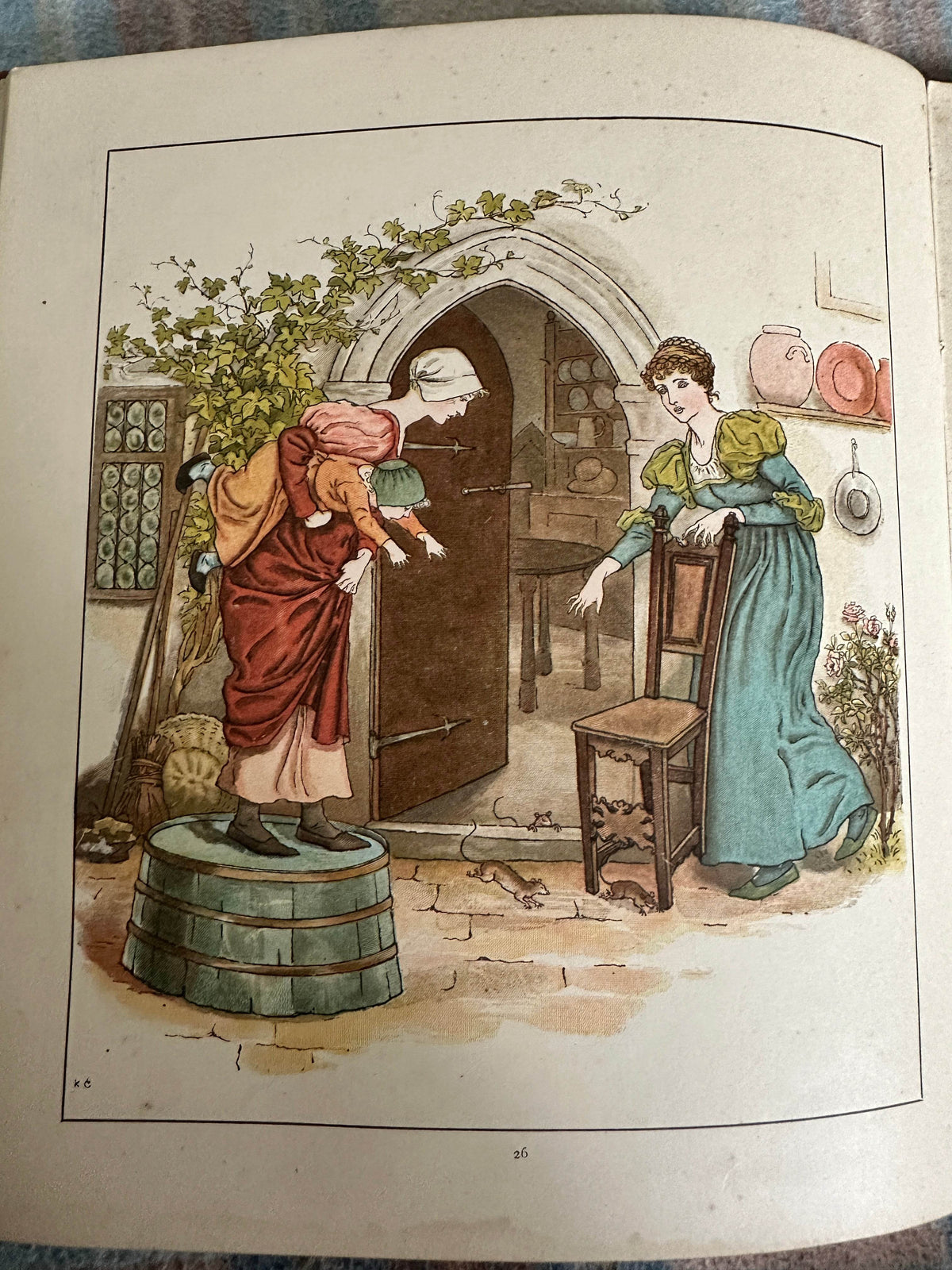 1888*1st* The Pied Piper Of Hamelin - Robert Browning(Kate Greenaway illustration) George Routledge & Sons - Honeyburn Books (UK)