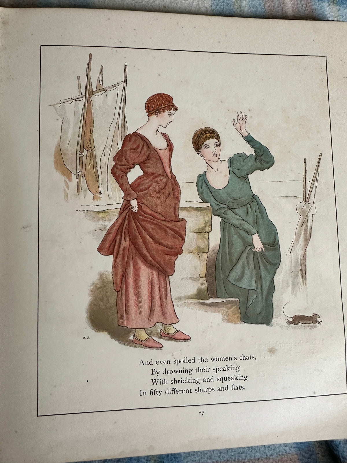1888*1st* The Pied Piper Of Hamelin - Robert Browning(Kate Greenaway illustration) George Routledge & Sons - Honeyburn Books (UK)