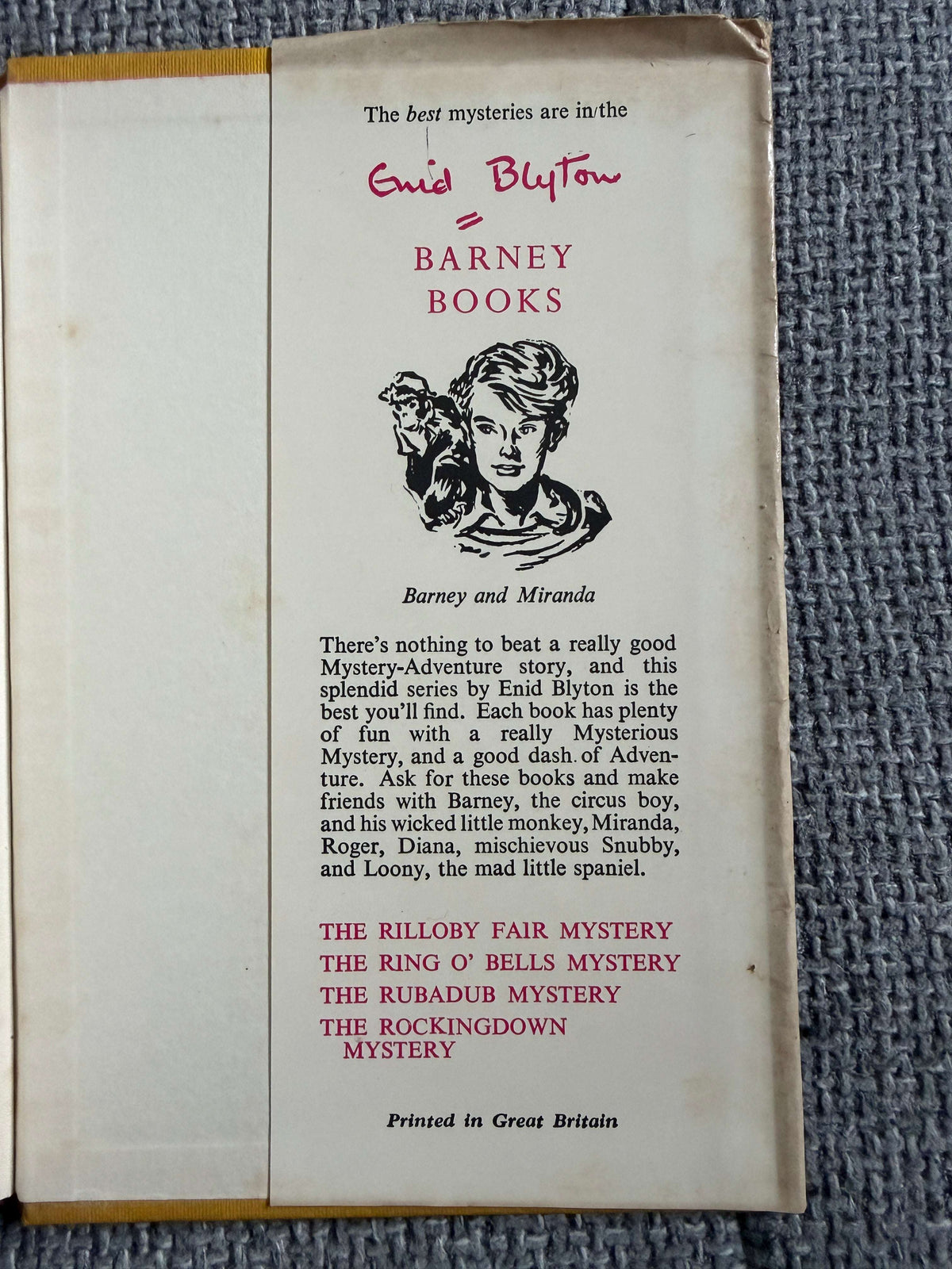 1965 The Treasure Hunters - Enid Blyton (Barbara C. Freeman illust) Collins