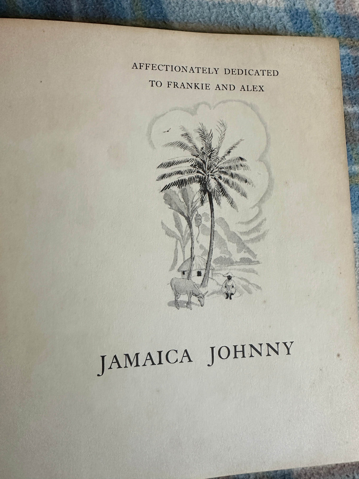1935*1st* Jamaica Johnny - Berta & Elmer Hader(MacMillan & Co) - Honeyburn Books (UK)