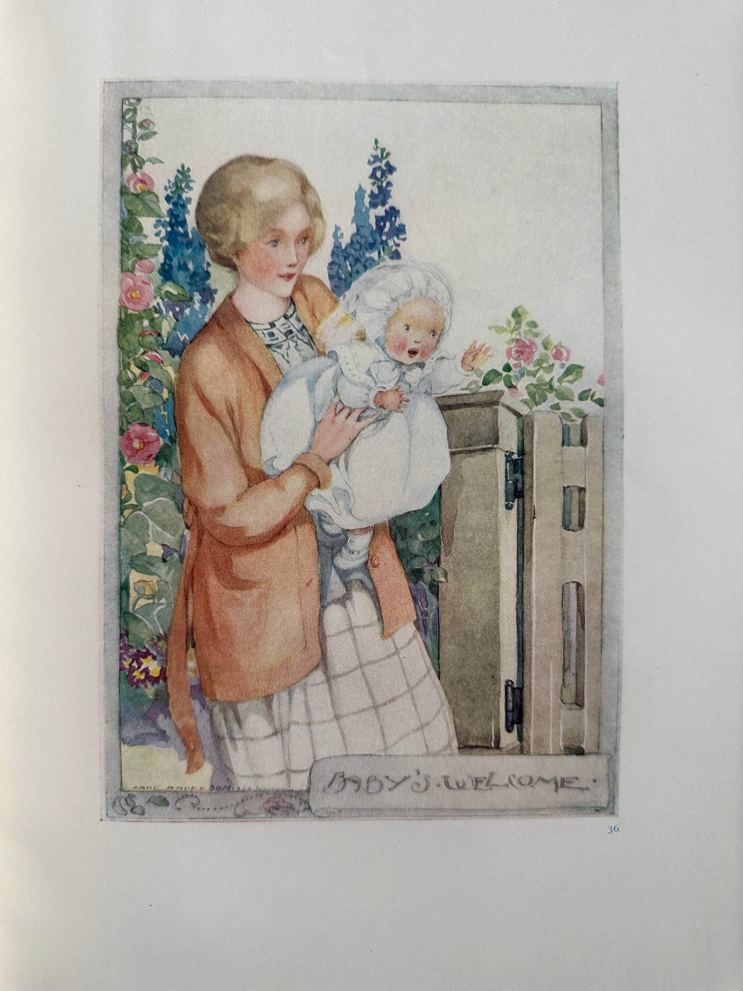 1934 Baby’s Record - Anne Anderson (In Presentation Box) George G. Harrap Co Ltd - Honeyburn Books (UK)