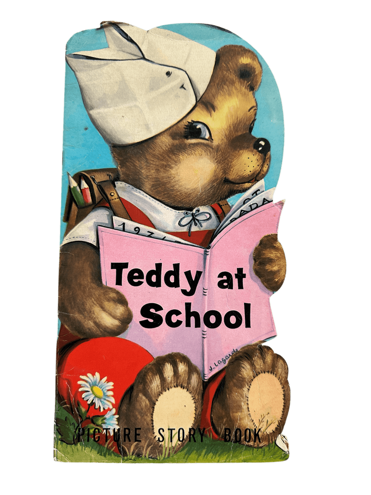 1965 Teddy At School - J. Lagarde(Brown Watson Ltd) - Honeyburn Books (UK)