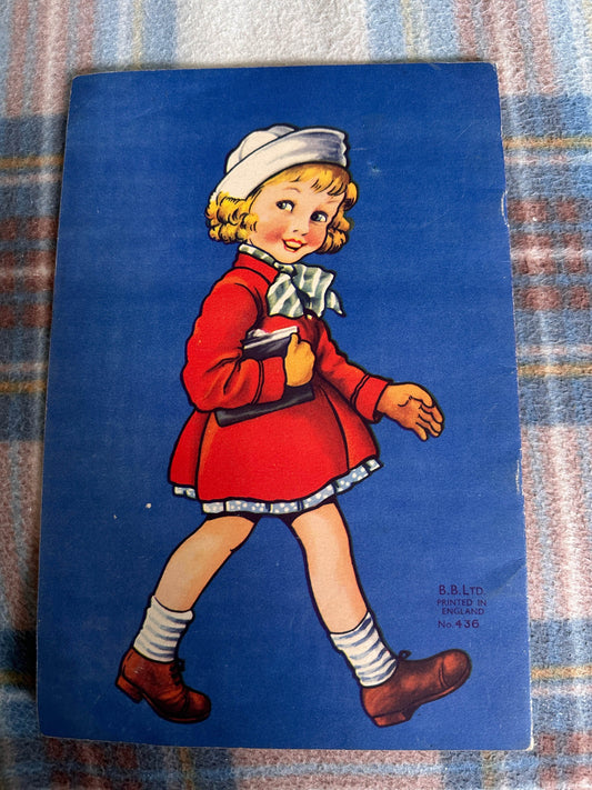 1950’s Busy Betty A Doll Dressing Book by D. M. Sheppard(B.B. Ltd) - Honeyburn Books (UK)