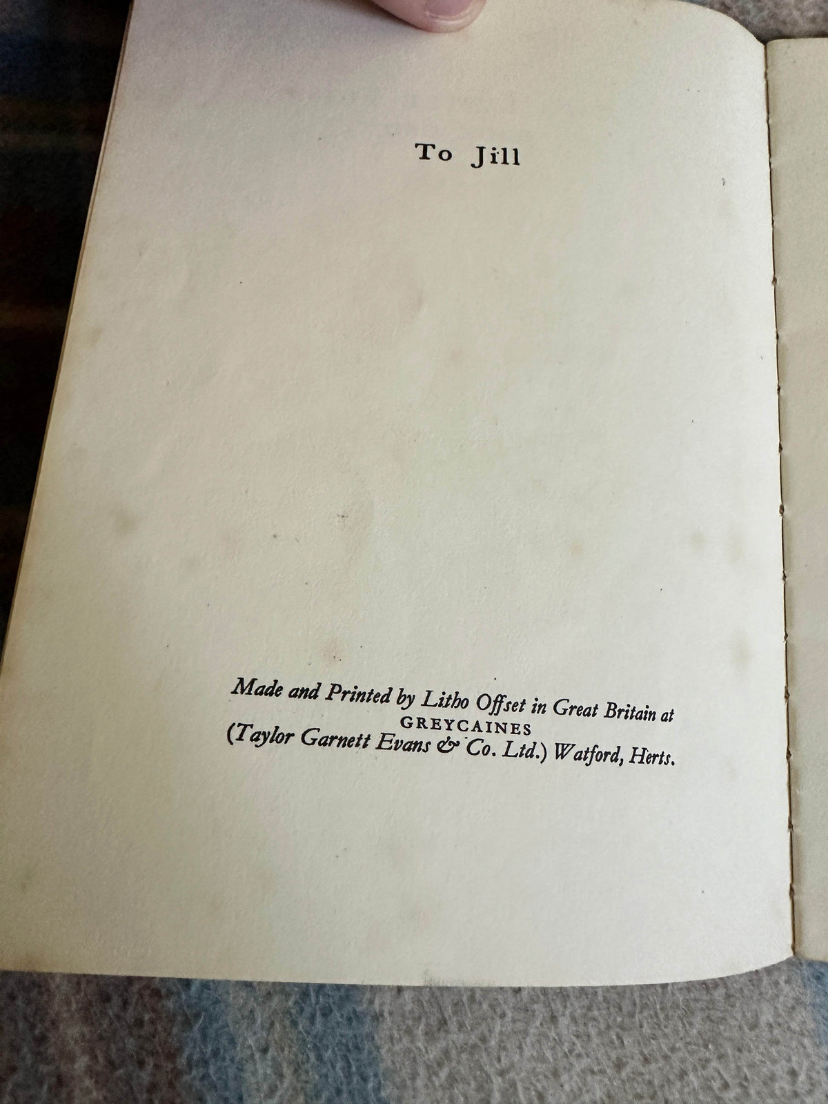 1953 Two Little Pigs(Book One) Rosalie K. Fry(Hutchinson’s) - Honeyburn Books (UK)