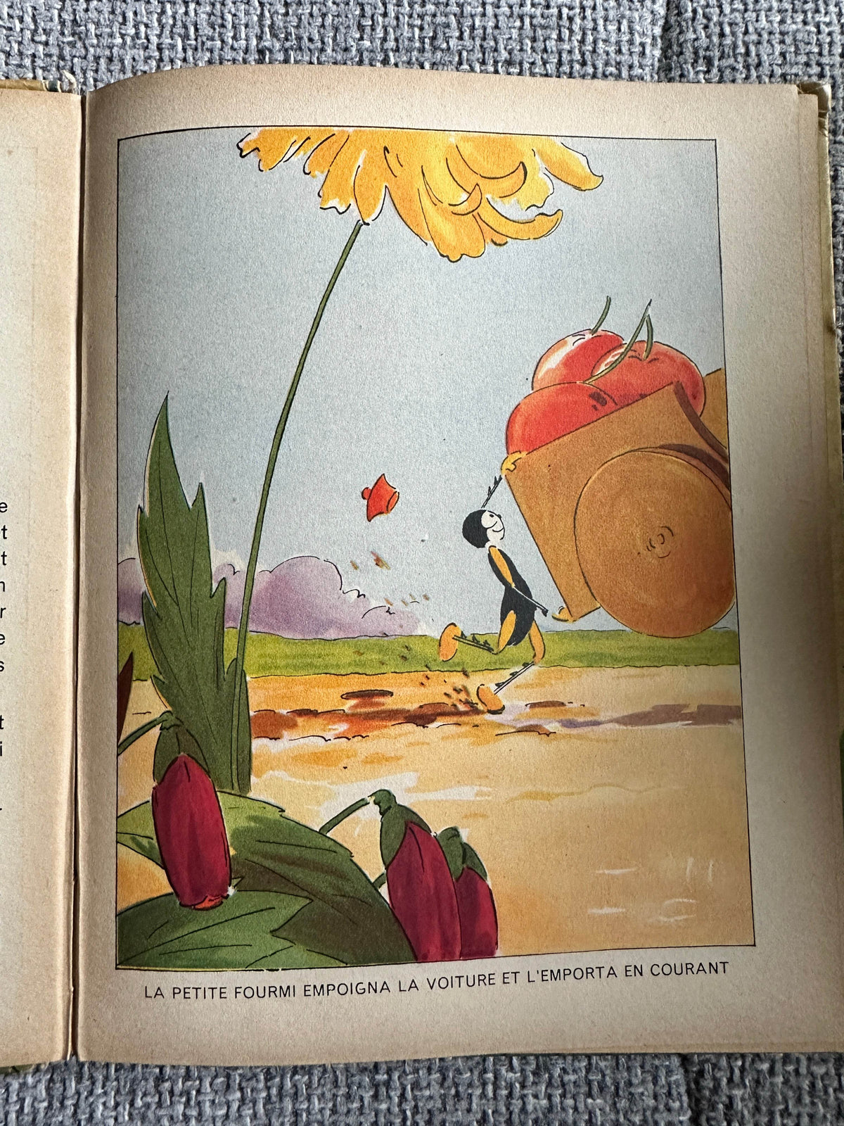 1935 Mickey Presente: La Cigale et Les Fourmis (The Cicada & The Ants) Magdeleine Du Genestoux (Dessins D’Après Le Célèbre Film de Walt Disney Silly Symphonies (Hatchette) - Honeyburn Books (UK)