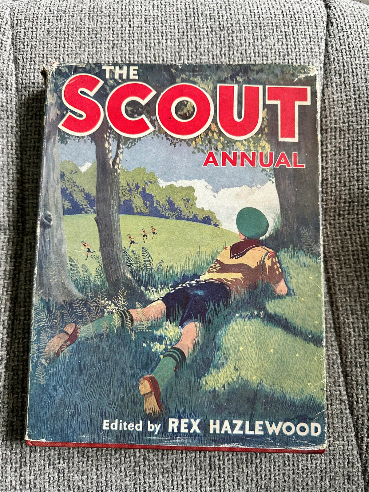 1958 The Scout Annual - Rex Hazlewood (Pearson Publishers) - Honeyburn Books (UK)