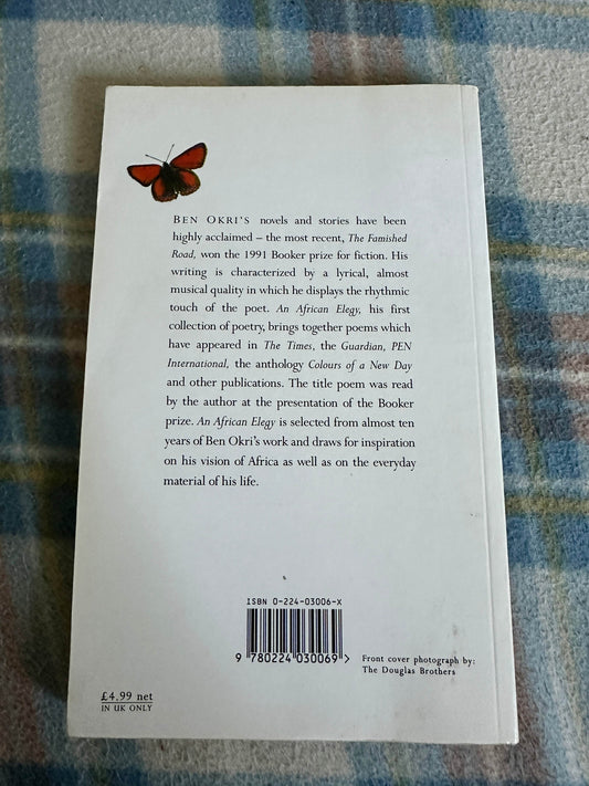 1992*1st* An African Elegy(Poems) Ben Okri(Jonathan Cape) - Honeyburn Books (UK)