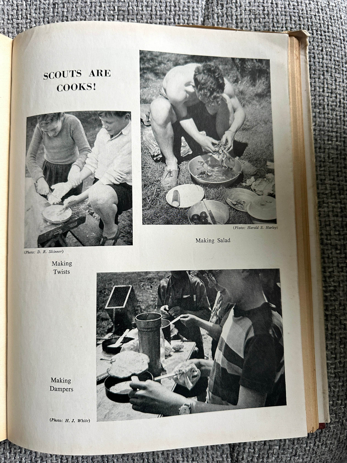 1958 The Scout Annual - Rex Hazlewood (Pearson Publishers) - Honeyburn Books (UK)