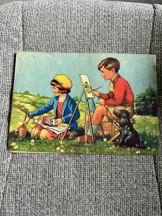 1940’s The Playtime Painting Book (No Publishing details) - Honeyburn Books (UK)