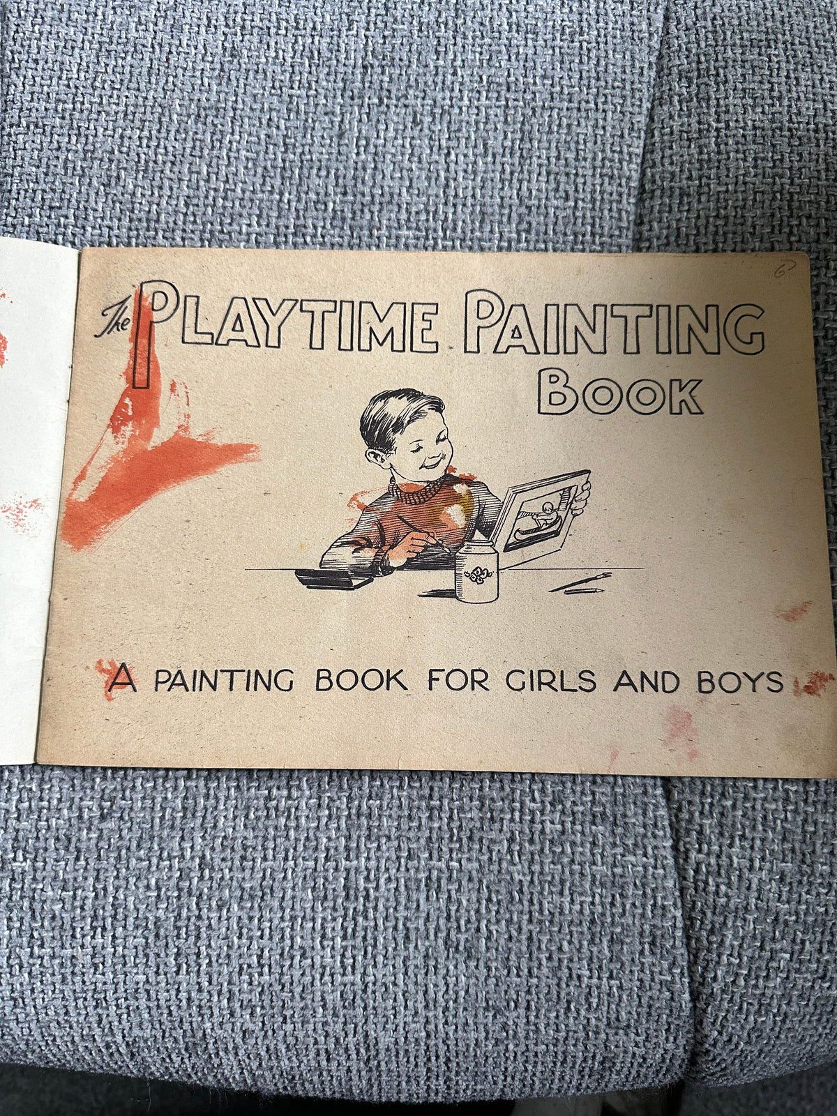 1940’s The Playtime Painting Book (No Publishing details) - Honeyburn Books (UK)