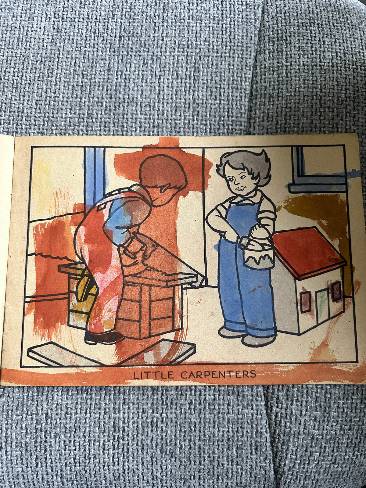 1940’s The Playtime Painting Book (No Publishing details) - Honeyburn Books (UK)