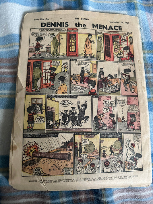 1957 The Beano(No791) D. C. Thomson & Co Ltd - Honeyburn Books (UK)