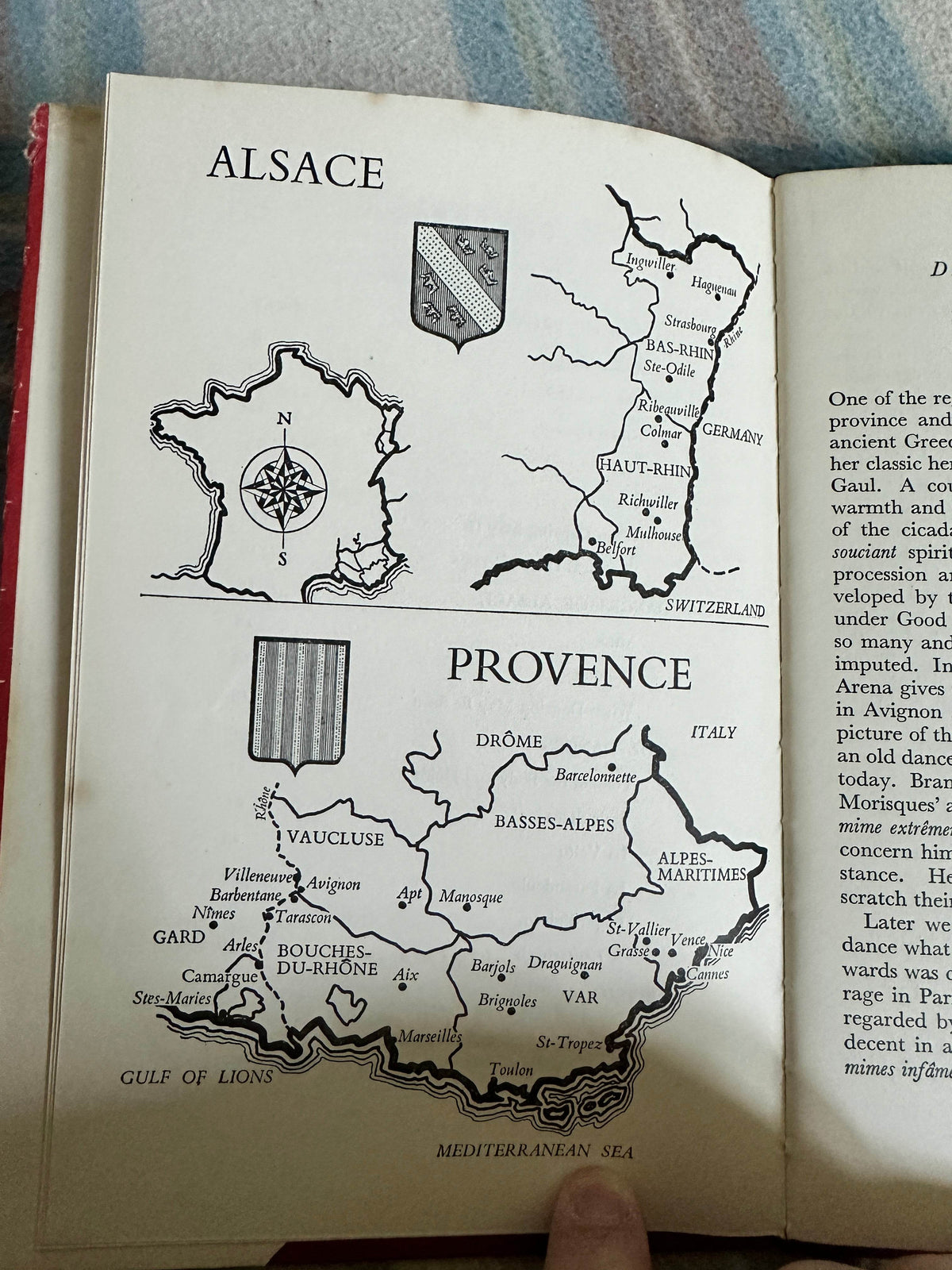 1951*1st* Dances Of France II (Provence & Alsace) Nicolette Tennevin & Marie Texier(Max Parrish & Co Ltd Publisher) - Honeyburn Books (UK)