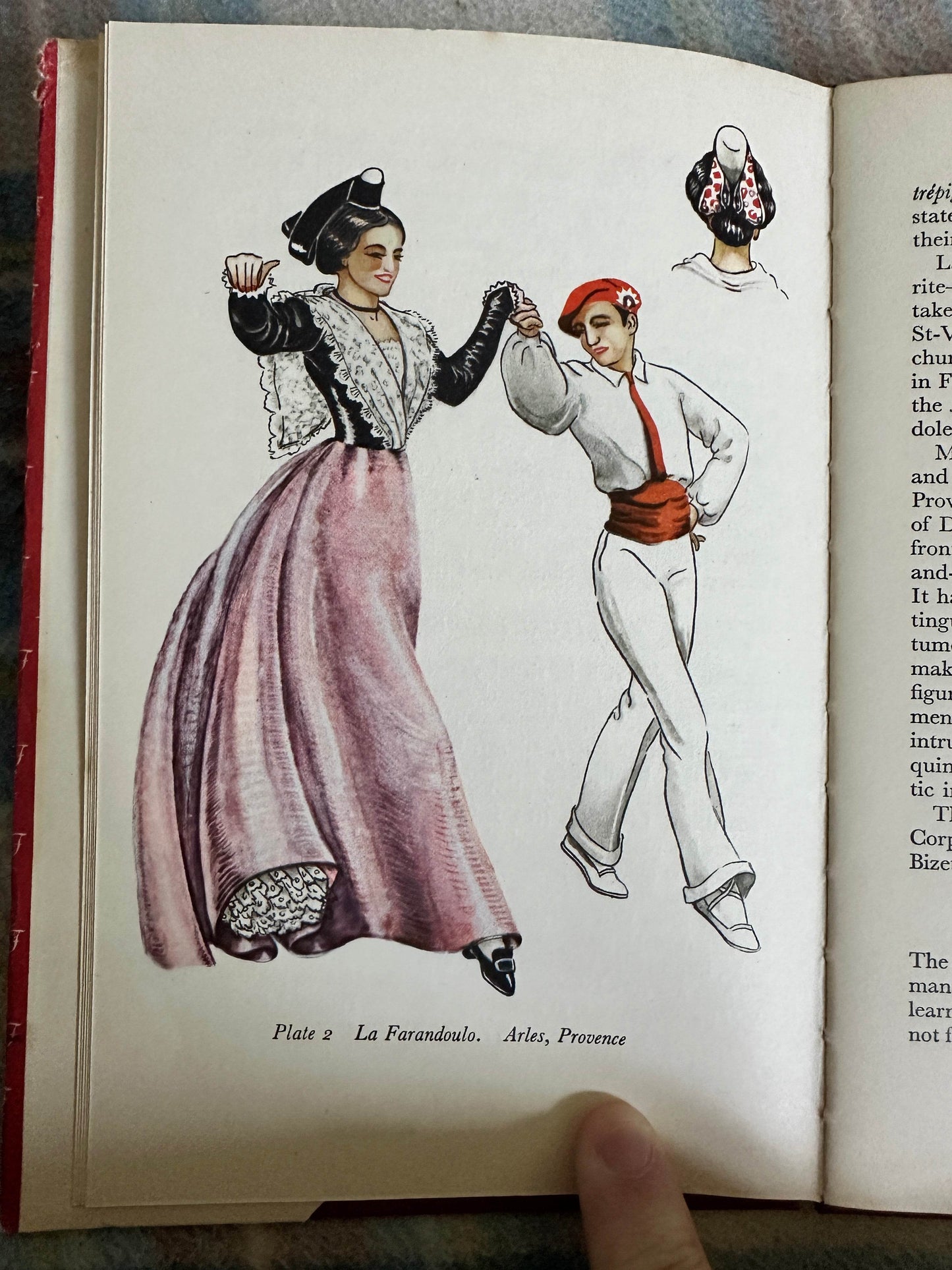 1951*1st* Dances Of France II (Provence & Alsace) Nicolette Tennevin & Marie Texier(Max Parrish & Co Ltd Publisher) - Honeyburn Books (UK)
