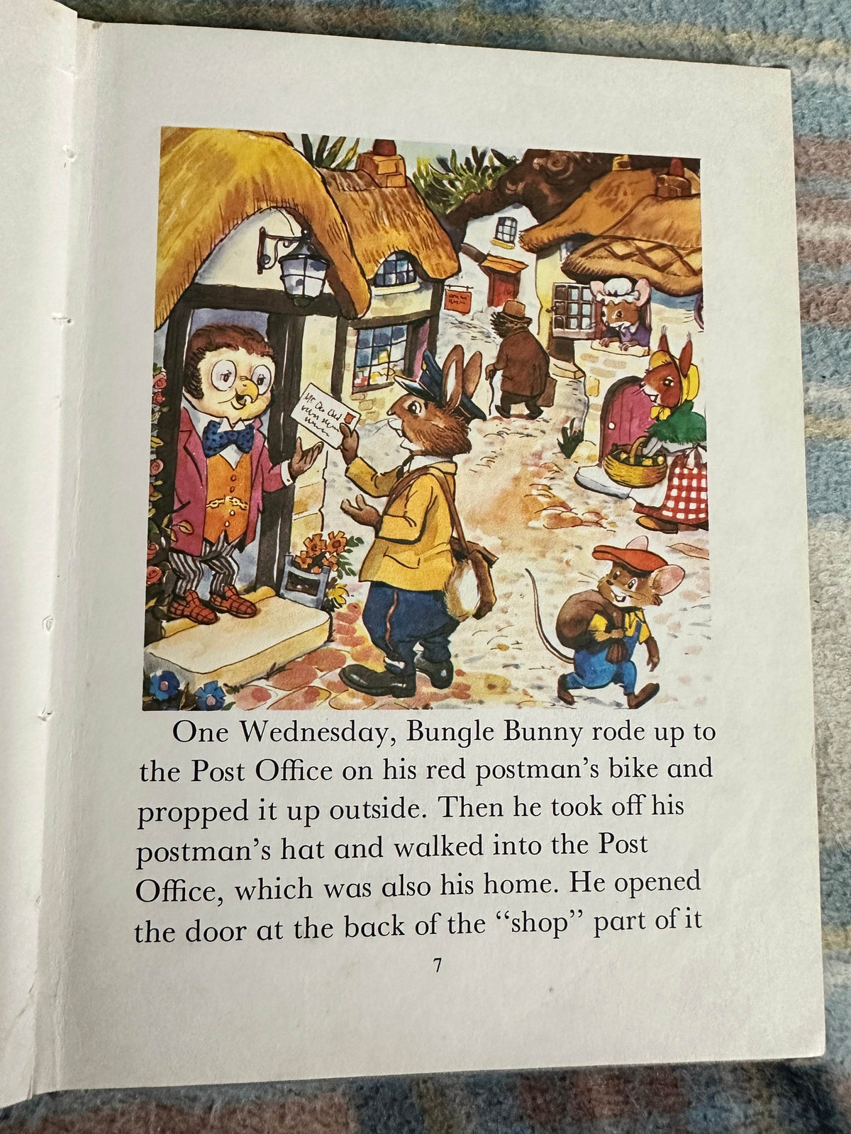 1971 Bungle Bunny Bakes A Cake - Edward Holmes(Horace Faithful Illust)Young World Productions - Honeyburn Books (UK)