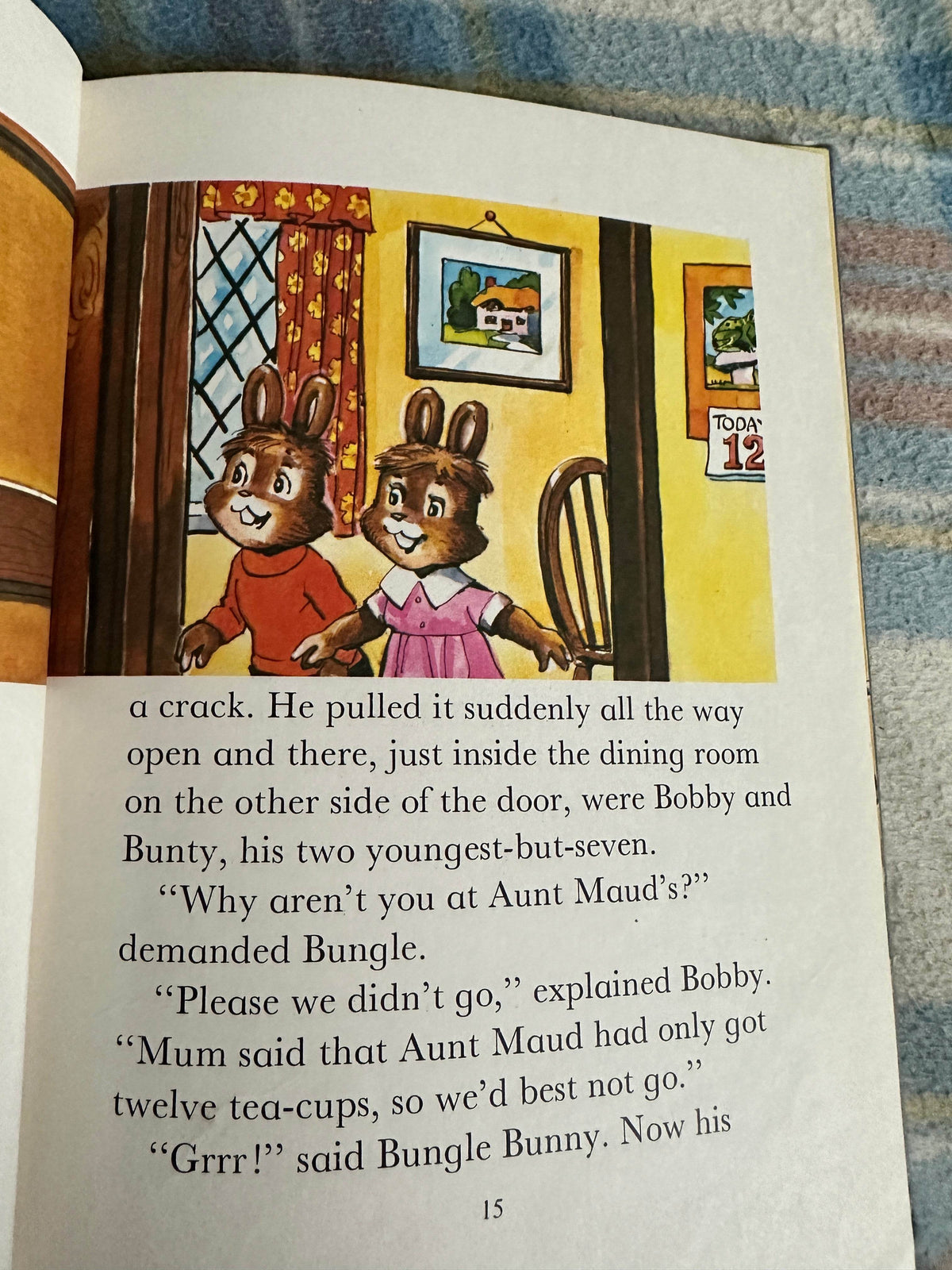 1971 Bungle Bunny Bakes A Cake - Edward Holmes(Horace Faithful Illust)Young World Productions - Honeyburn Books (UK)