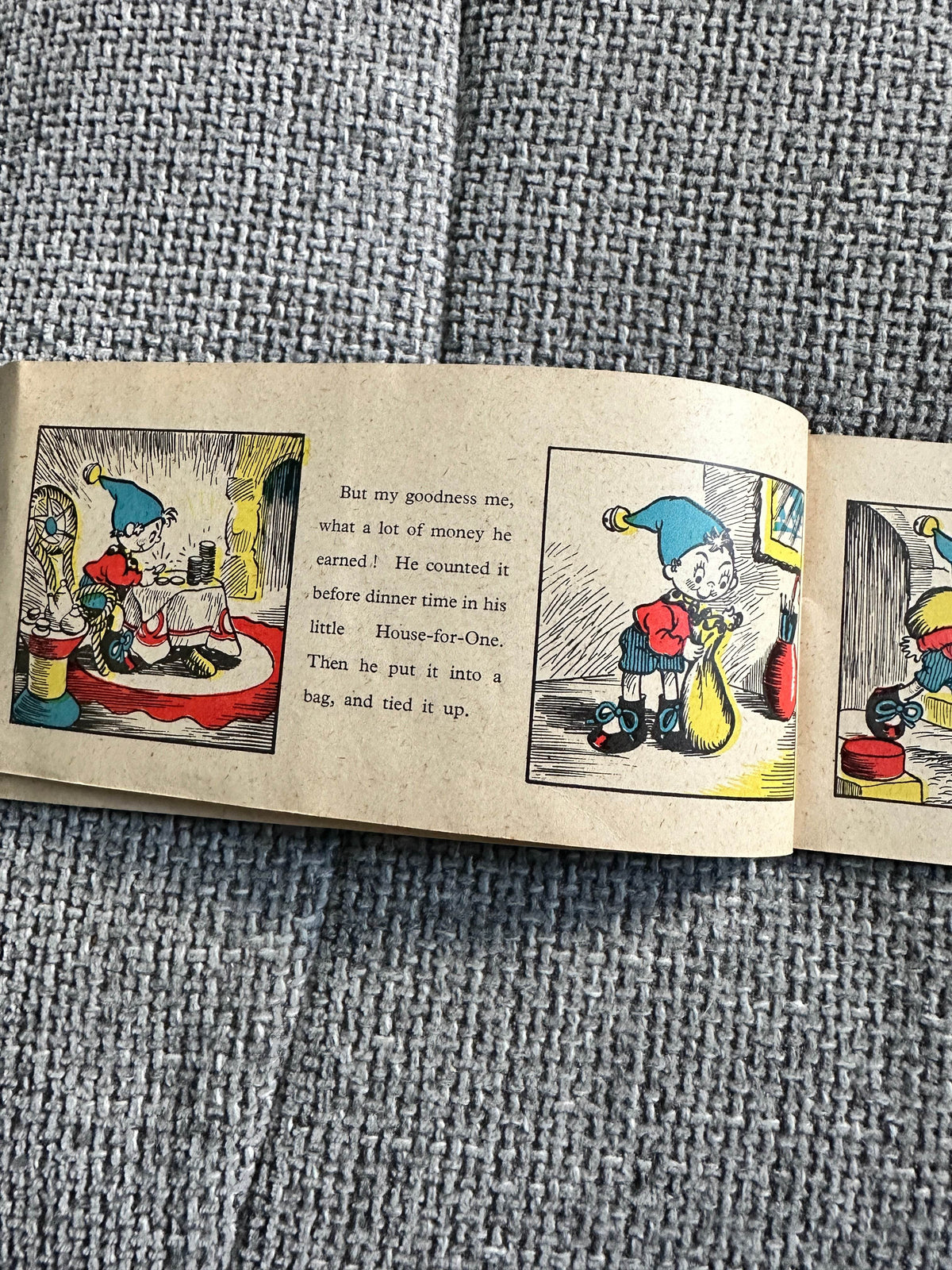 1960 Noddy’s Bag Of Money - Enid Blyton (Sampson Liw, Marston & Co. Ltd.) - Honeyburn Books (UK)