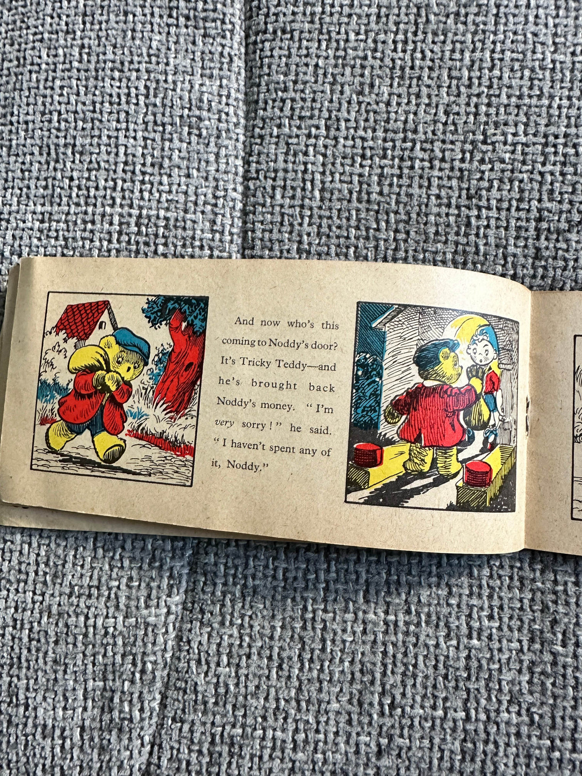1960 Noddy’s Bag Of Money - Enid Blyton (Sampson Liw, Marston & Co. Ltd.) - Honeyburn Books (UK)